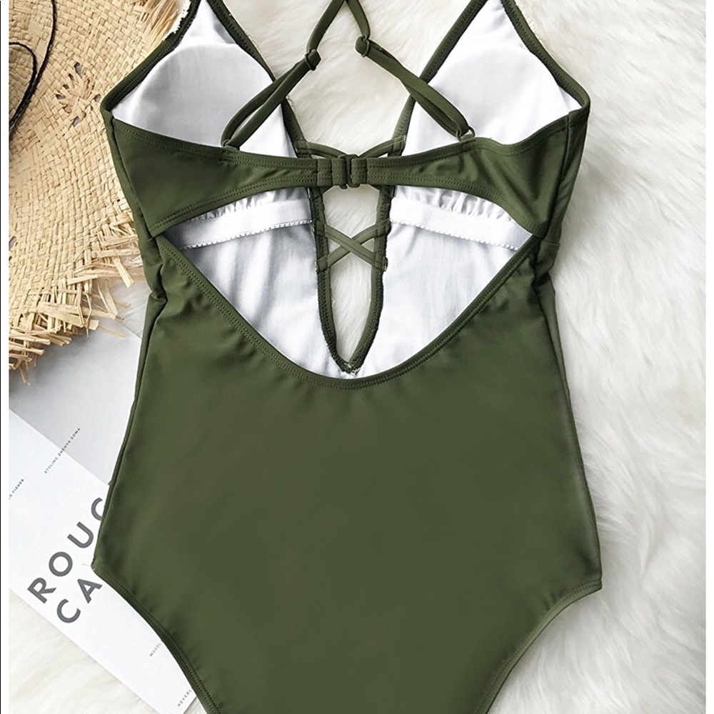 Cute Olive green one piece